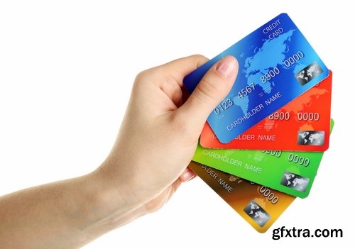 Collection of people with a bank card payment on the purchase of card 25 HQ Jpeg