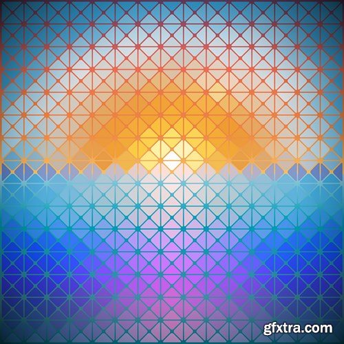 Abstract Vector Backgrounds 2 - 50x EPS