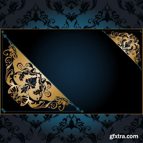 Collection of vector banner picture card flyer poster invitation card 25 EPS