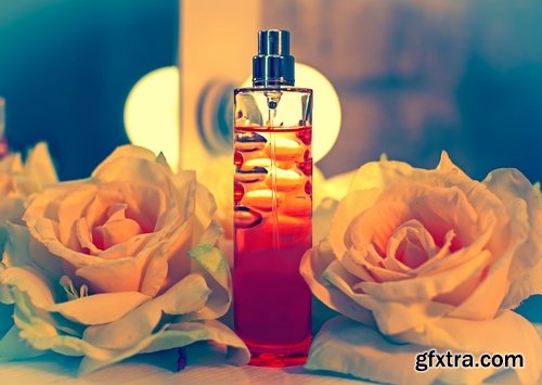 Collection of luxury women's perfume perfumes scent bottle 25 HQ Jpeg