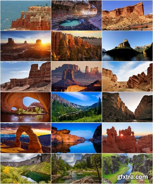 Collection of mountain landscape nature from around the world sunset river rock stone 25 HQ Jpeg