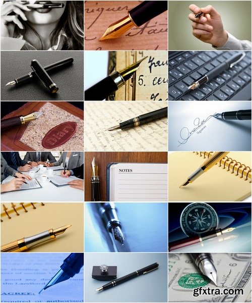 Collection of business Luxurious accessory ink pen 25 HQ Jpeg