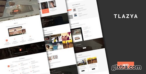 ThemeForest - Tlazya v1.0 - Creative OnePage Parallax WordPress Theme - 11955671