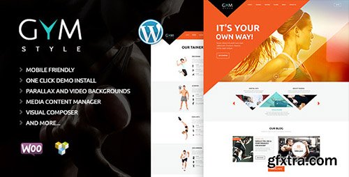 ThemeForest - GYM v1.1 - Sport & Fitness Club WordPress Theme - 12016226