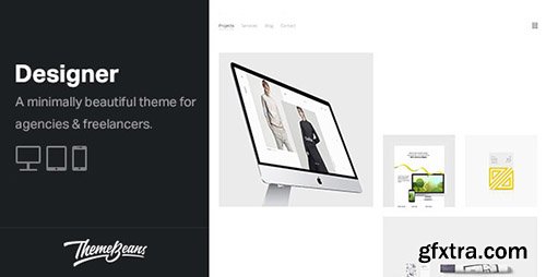 ThemeForest - Designer v1.0 - Professional WordPress Portfolio Theme - 12071821