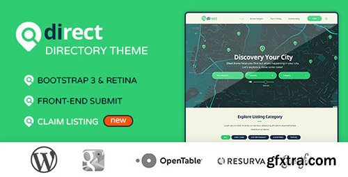 ThemeForest - Pro Direct v1.0 - Directory & Listing Wordpress Theme - 10902205