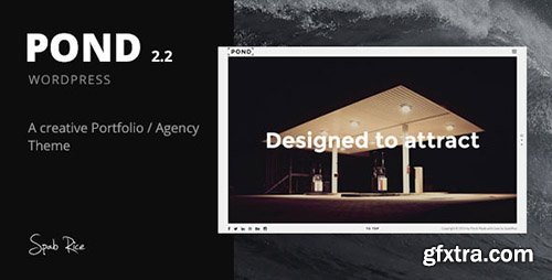 ThemeForest - Pond v2.2 - Creative Portfolio / Agency WordPress Theme - 10395093