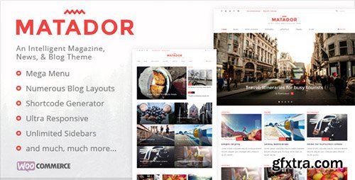 ThemeForest - Matador v1.2.4 - Responsive News, Blog, & Magazine Theme - 11767375