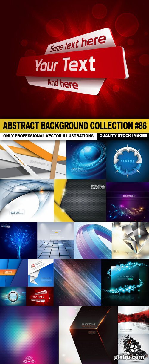 Abstract Background Collection #66 - 20 Vector