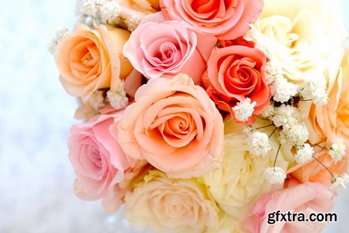 Collection the rose bouquet of flowers 25 HQ Jpeg