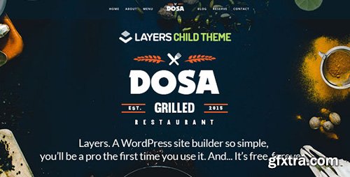 ThemeForest - DOSA v1.0 - LayersWP Multipurpose Child Theme - 11302862