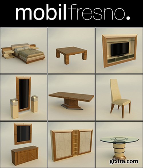 3D Models Collection Mobilfresno.