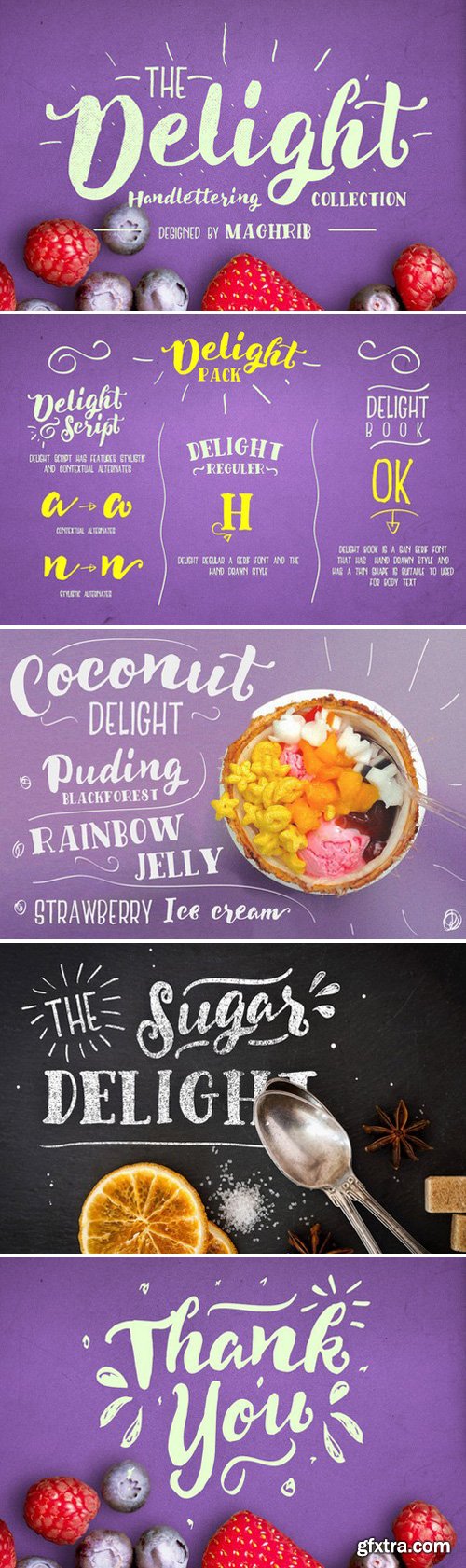 CM - Delight Font Pack 340596