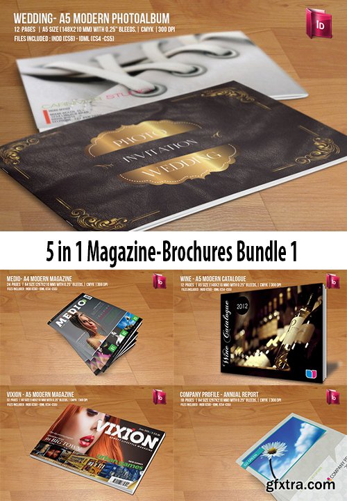 CM 5 in 1 Magazine-Brochures Bundle 1 51584