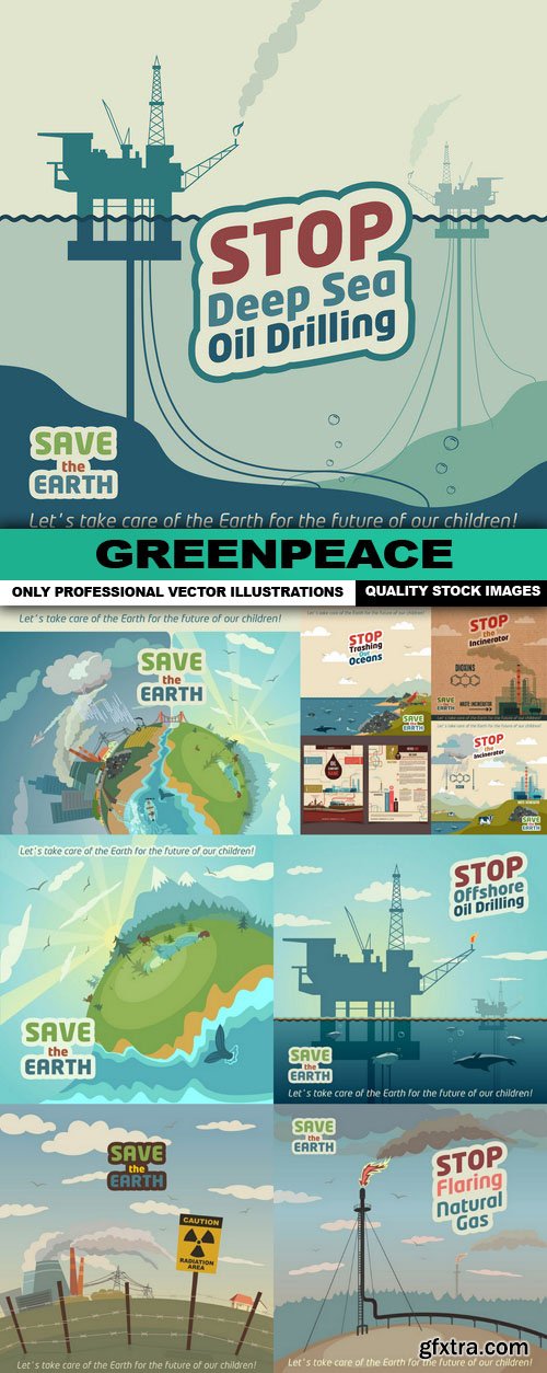 Greenpeace - 10 Vector