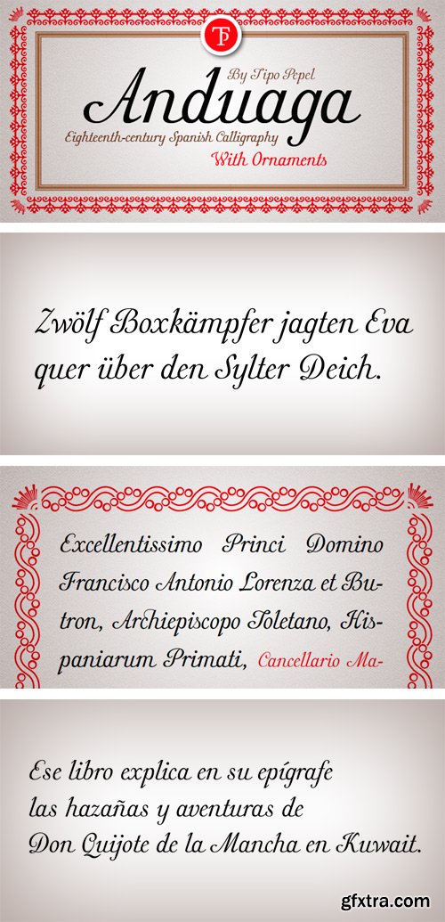 Anduaga Font Family