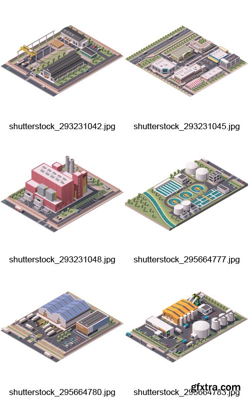 Amazing SS - Isometric Buildings, 25xEPS