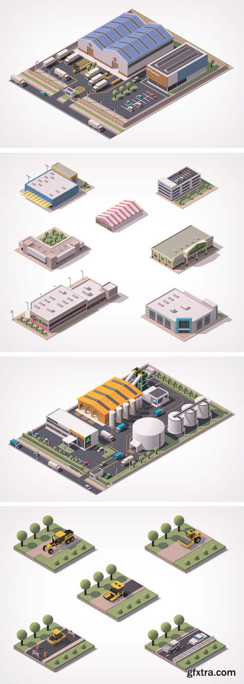 Amazing SS - Isometric Buildings, 25xEPS