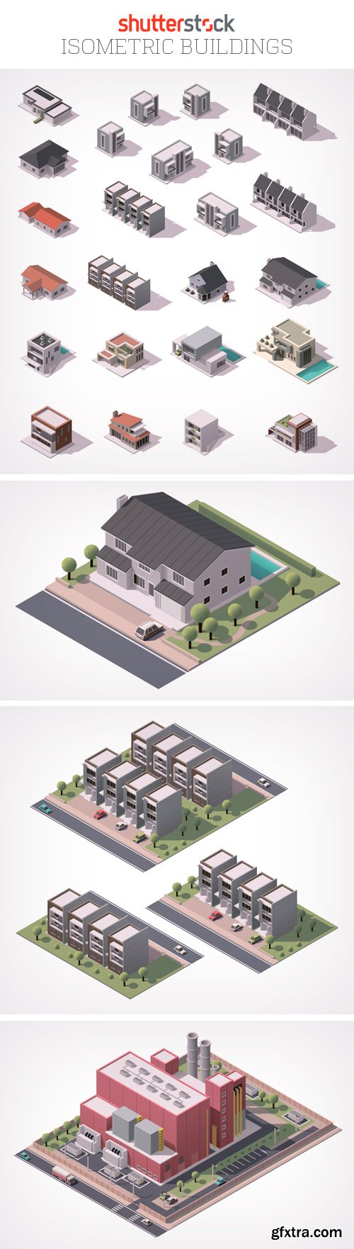 Amazing SS - Isometric Buildings, 25xEPS