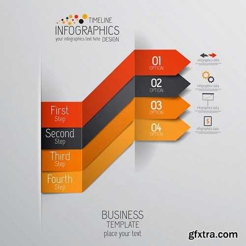 Infographics Vector Elements 10 - 25xEPS