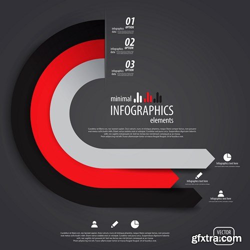 Infographics Vector Elements 10 - 25xEPS