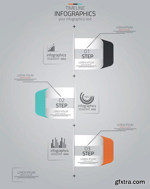 Infographics Vector Elements 10 - 25xEPS