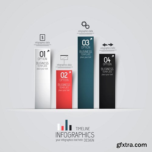 Infographics Vector Elements 10 - 25xEPS