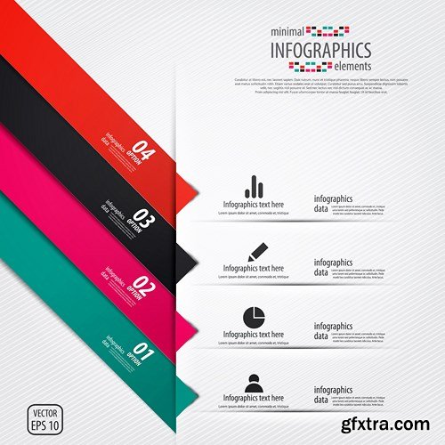 Infographics Vector Elements 10 - 25xEPS