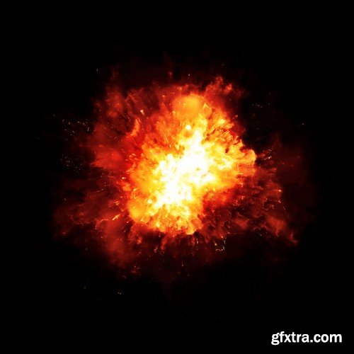 Explosion - 5x JPEGs