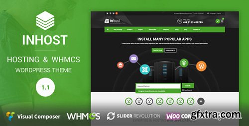 ThemeForest - InHost v1.0 - Hosting, WHMCS WordPress Theme - 12215788