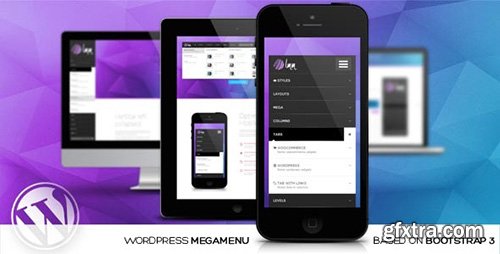 CodeCanyon - LMM v1.1 - Wordpress Responsive Mega Menu based on Bootstrap - 11530333