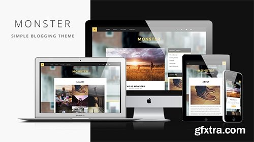 Mojo-Themes - Monster v1.2 - Simple Blogging Responsive WordPress Theme