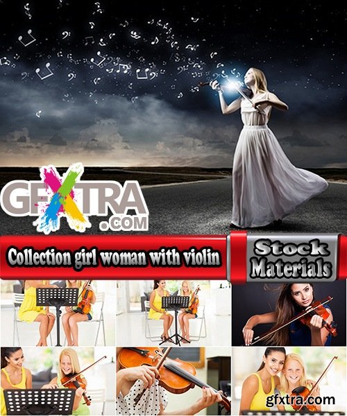 Collection girl woman with violin music musician violinist 25 HQ Jpeg