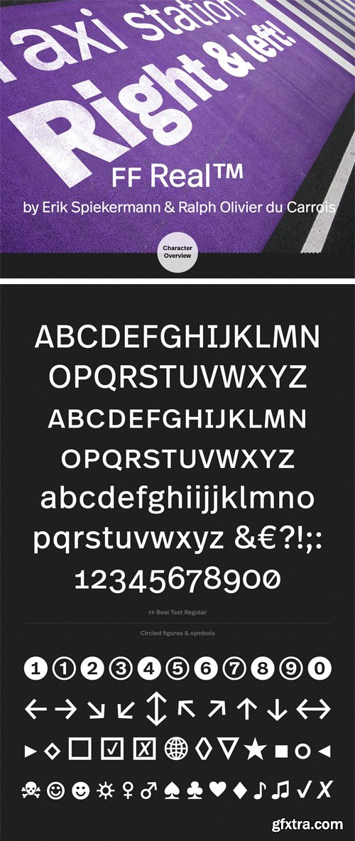 FF Real Font Family