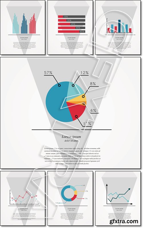 Scatter chart icon - Vector