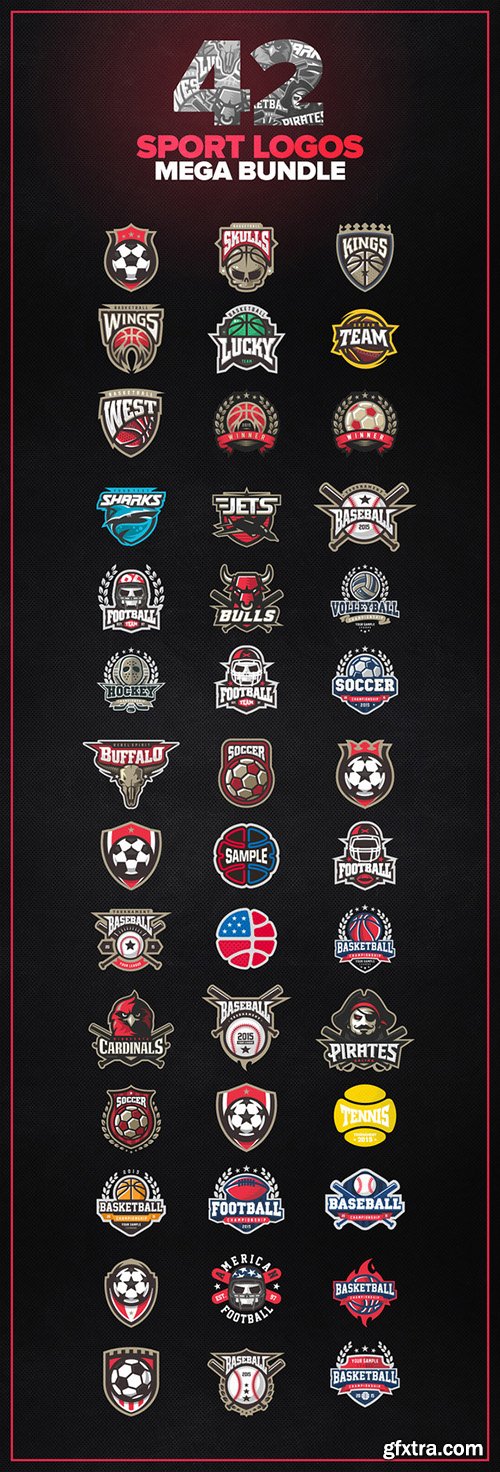 CM 42 Sport logos MEGA BUNDLE 290082