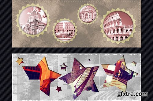 CM Retro Facebook Timeline Cover Maker 36564