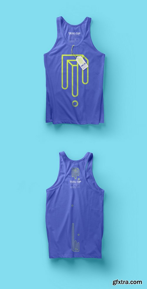 Psd Tank Top Mockup Vol 3