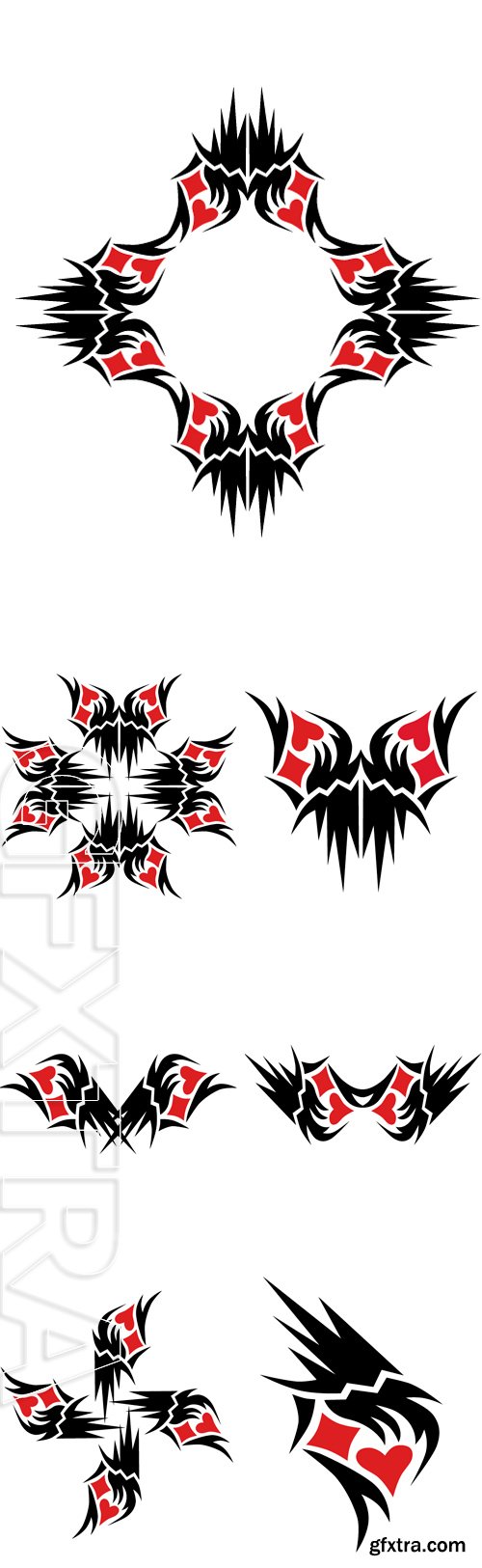 Stock Vectors - Pattern. Design.Tattoo. Ornament