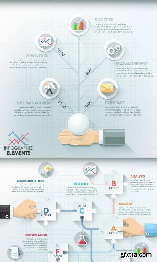 CM Hands Teamwork Infographics 342565