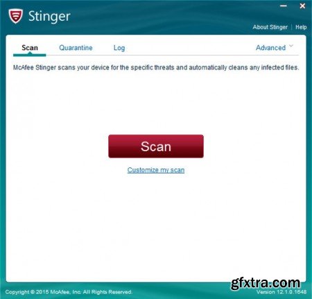 McAfee Stinger v12.1.0.1674 Portable