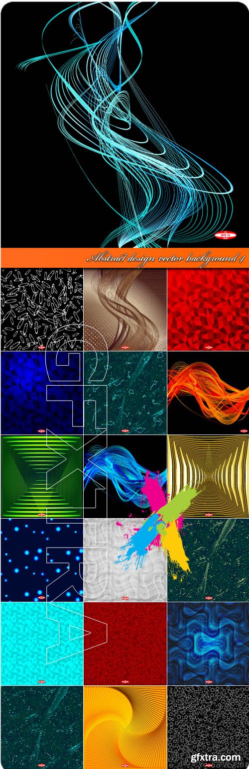 Abstract design vector background 4