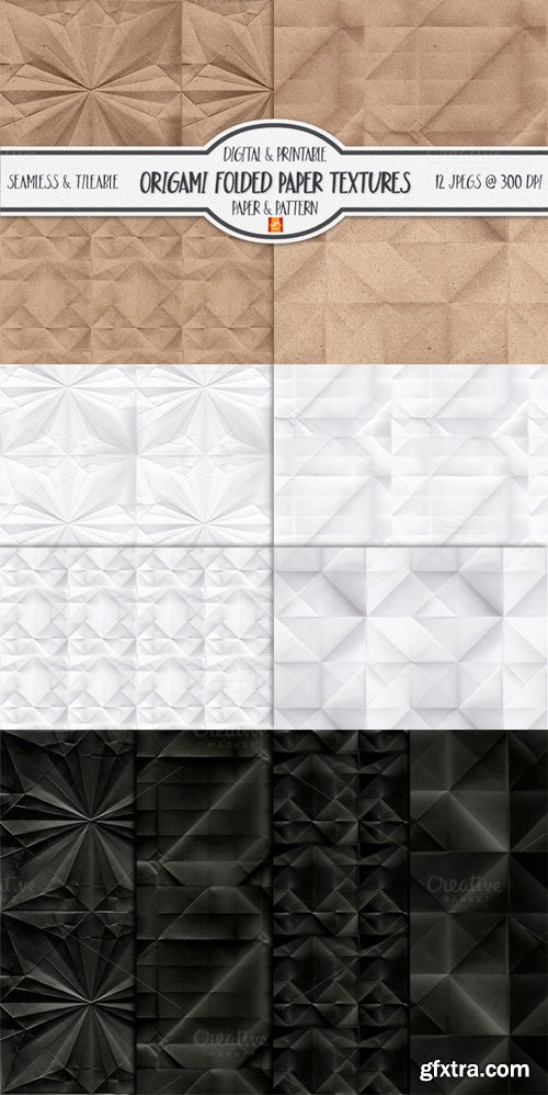 Seamless Folded Paper Texture - CM 57803