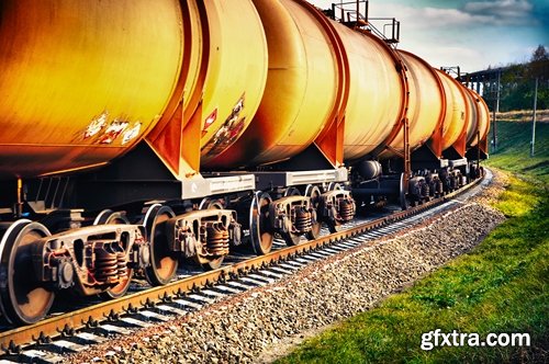 Collection of truck tractor gasoline tank truck ship railway tank tanker 25 HQ Jpeg