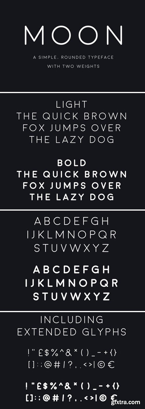 Moon Typeface