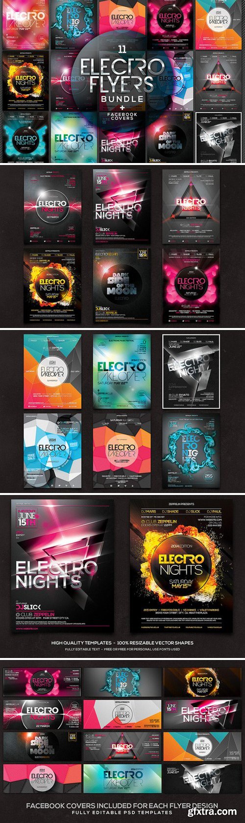 CM - Electro Flyers Bundle + FB Covers 343841