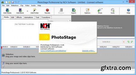 PhotoStage Slideshow Producer Professional v3.26