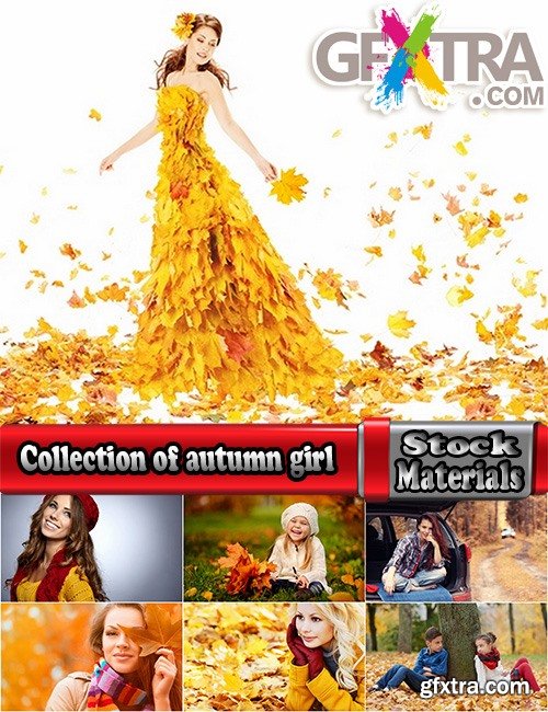 Collection of autumn forest girl woman kid landscape 25 HQ Jpeg