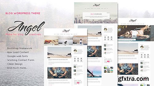 Mojo-Themes - Angel v1.1.0 - Creative & Elegant Blog WordPress Theme