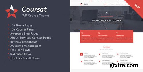 ThemeForest - Coursat - Multipurpose Education WordPress Theme 12242369